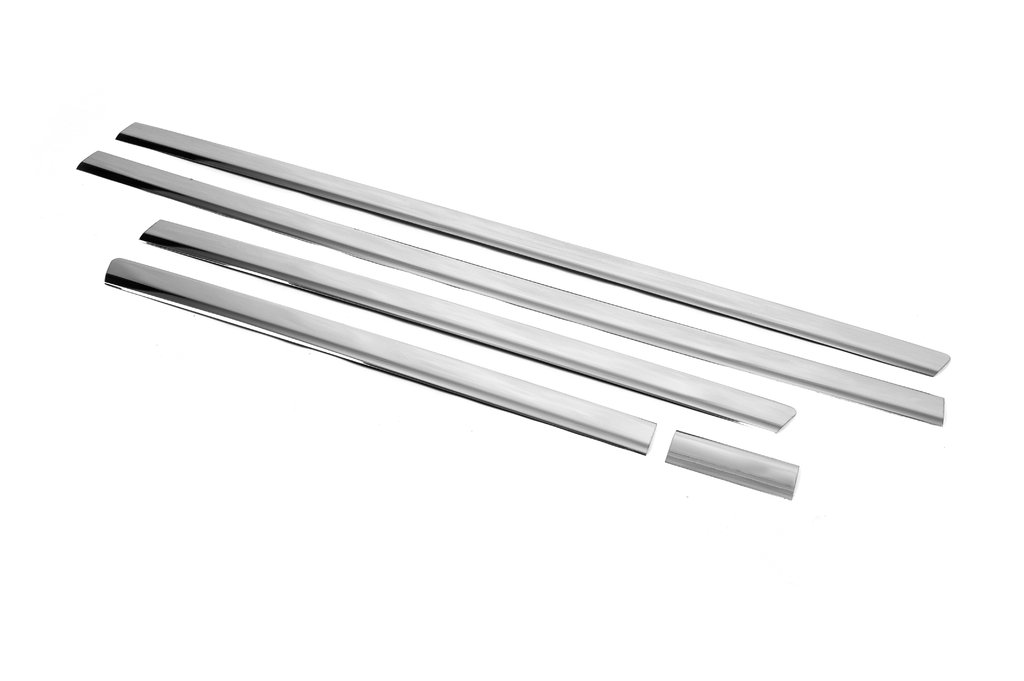 Door Moldings Stainless Steel Chrome for Volkswagen T5 Multivan 2003-2010 - image 8