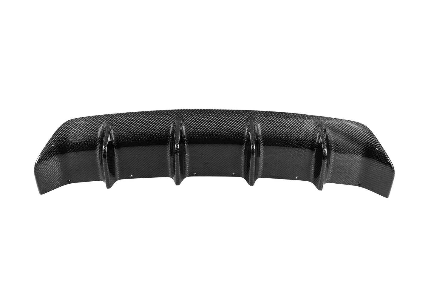 Rear Bumper Diffuser (for Base/F-Sport 2016-2020, Carbon) for Lexus IS 2013- - image 5