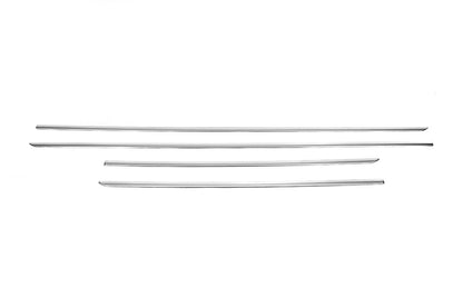 Door Mouldings Stainless Steel (4 pcs) for Hyundai I-30 2012-2017 - image 2