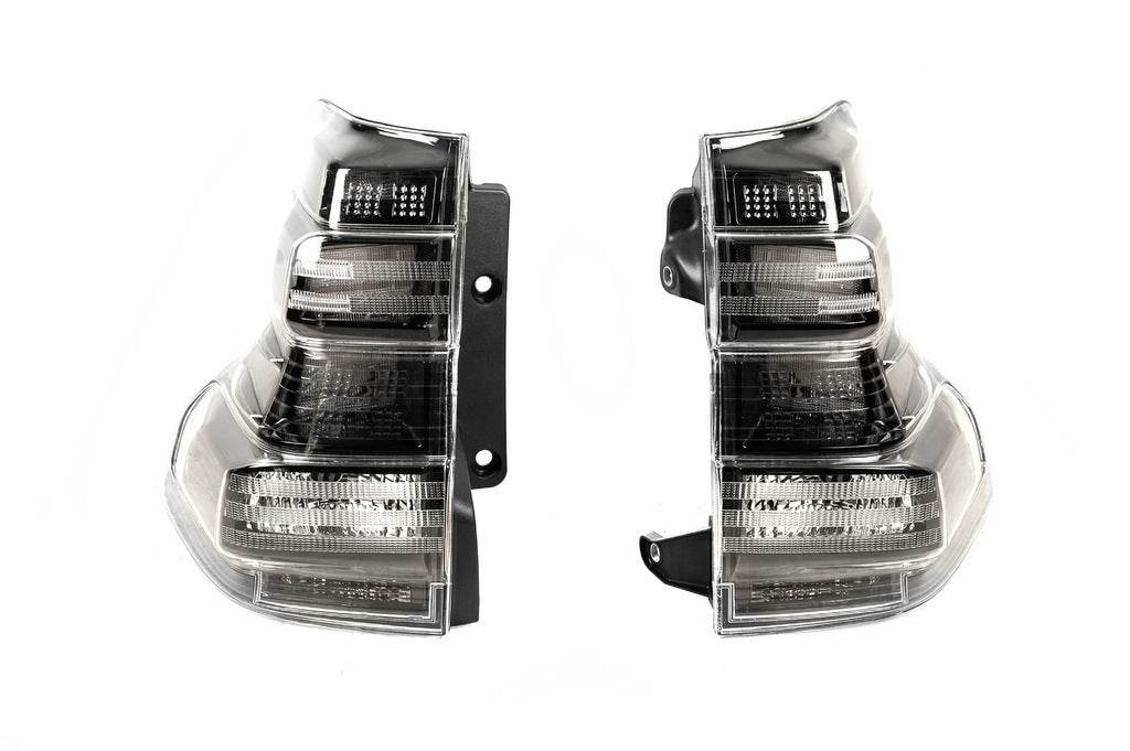 Taillights BlackEdition (2009-2017, 2 pcs) for Toyota Land Cruiser Prado 150 - Reelken Auto