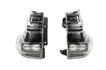 Taillights BlackEdition (2009-2017, 2 pcs) for Toyota Land Cruiser Prado 150 - Reelken Auto