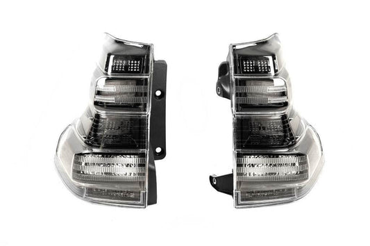 Taillights BlackEdition (2009-2017, 2 pcs) for Toyota Land Cruiser Prado 150 - Reelken Auto