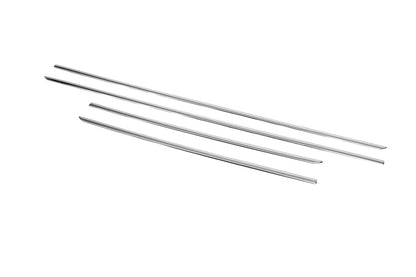 Door Mouldings Stainless Steel (4 pcs) for Hyundai I-30 2012-2017 - image 3