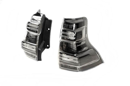 Taillights BlackEdition (2009-2017, 2 pcs) for Toyota Land Cruiser Prado 150 - Reelken Auto