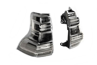 Taillights BlackEdition (2009-2017, 2 pcs) for Toyota Land Cruiser Prado 150 - Reelken Auto