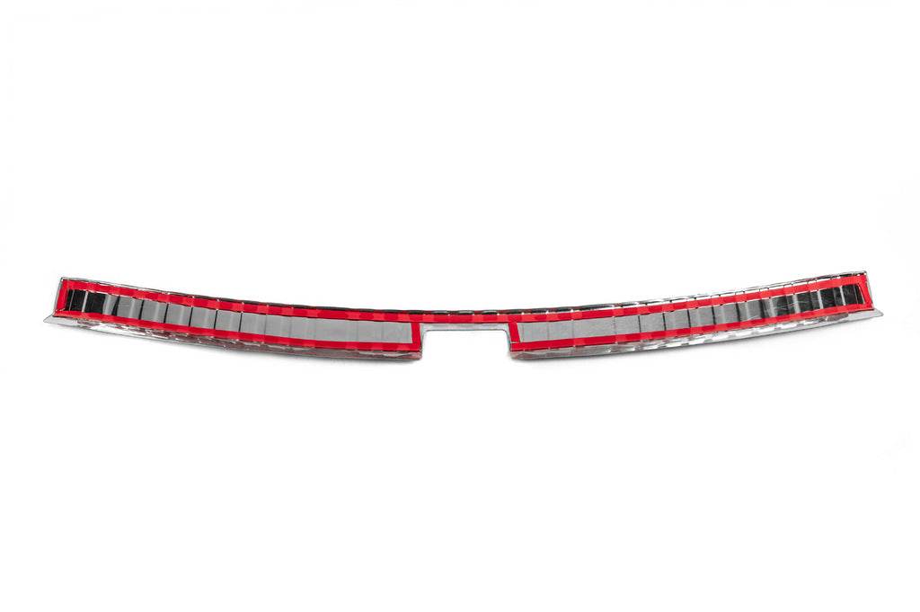 OmsaLine rear threshold cover (stainless steel) for Skoda Scala - Reelken Auto
