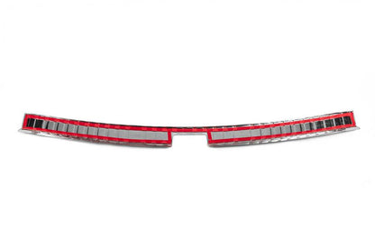 OmsaLine rear threshold cover (stainless steel) for Skoda Scala - Reelken Auto