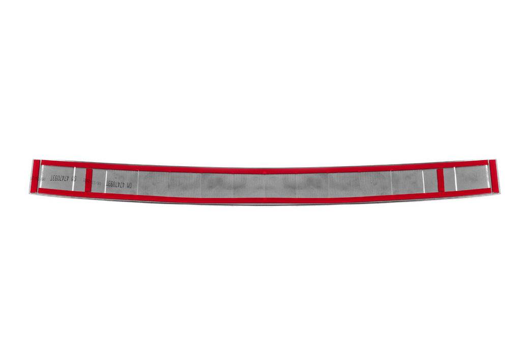 Pad on the rear bumper OmsaLine (stainless steel) for Mercedes A-class W176 2012-2018 - Reelken Auto