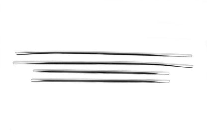 Window edging (4 pcs., stainless steel) for Toyota Hilux 2015↗ - Reelken Auto