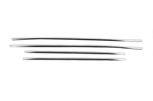Window edging (4 pcs., stainless steel) for Toyota Hilux 2015↗ - Reelken Auto