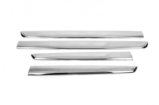 Molding Door (2008-2011, 4 pieces, stainless steel) for Renault Kangoo 2008-2020 - Reelken Auto