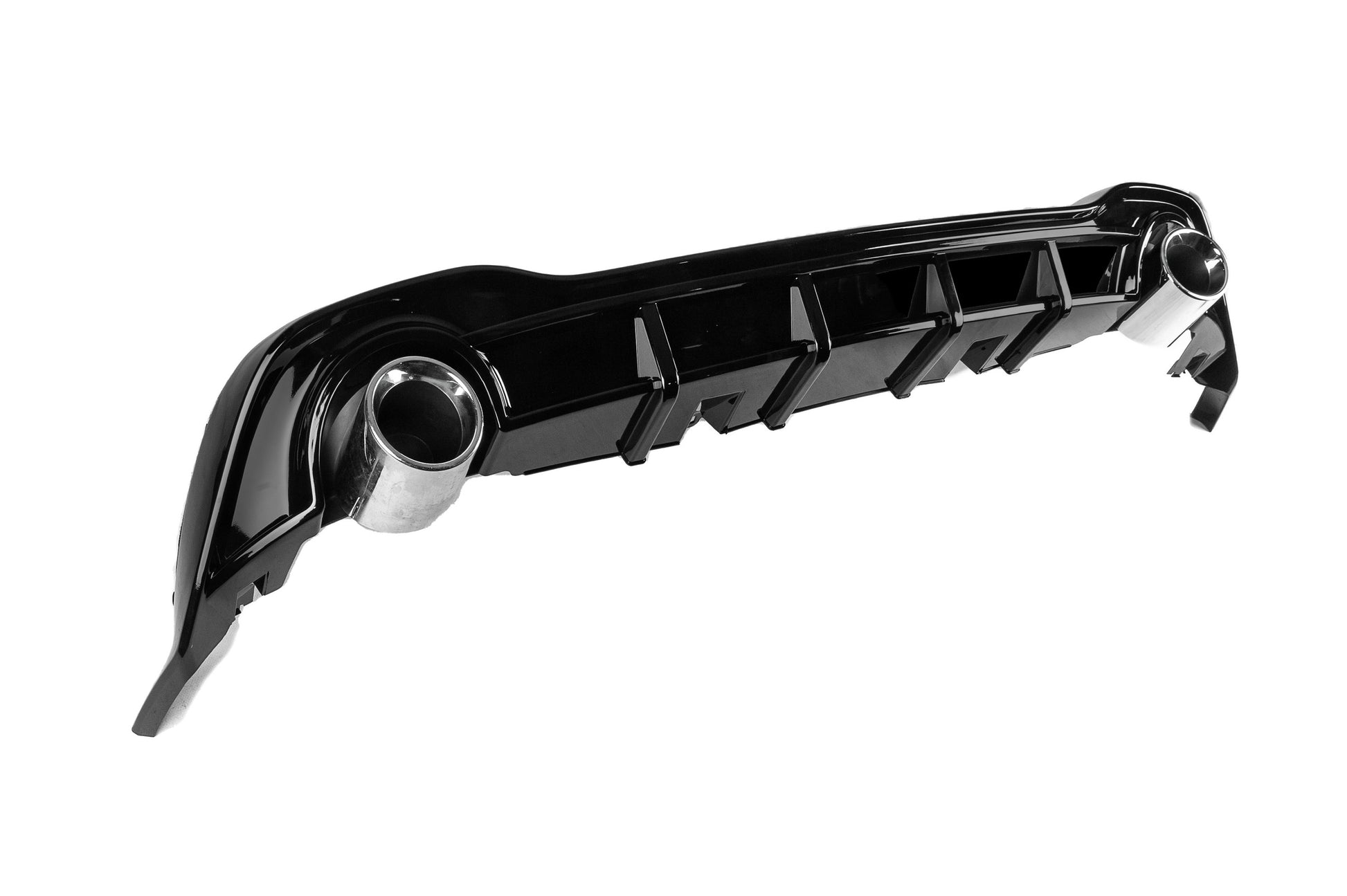 Rear diffuser DPT V-2 (black gloss) for Volkswagen Golf 8 - image 5