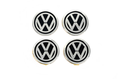 Stickers for wheel center caps 60mm vw-60-n-bl (4pcs) for Volkswagen - image 2