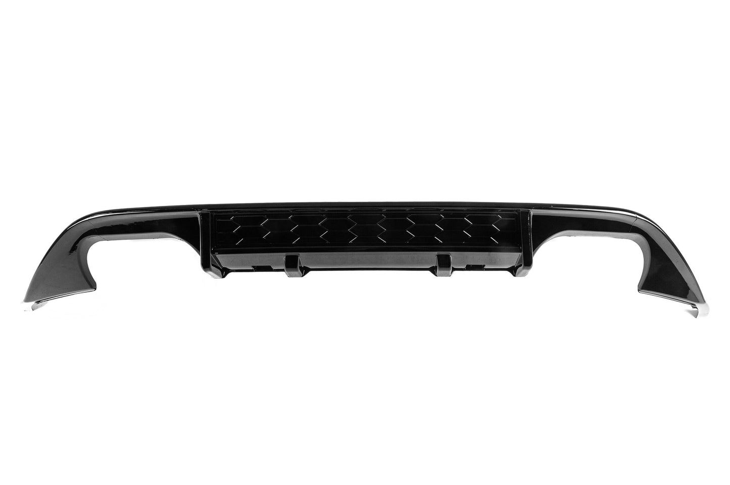 Rear diffuser DPT V-1 (for GTI, 2012-2017, gloss black) for Volkswagen Golf 7/E-Golf - image 1