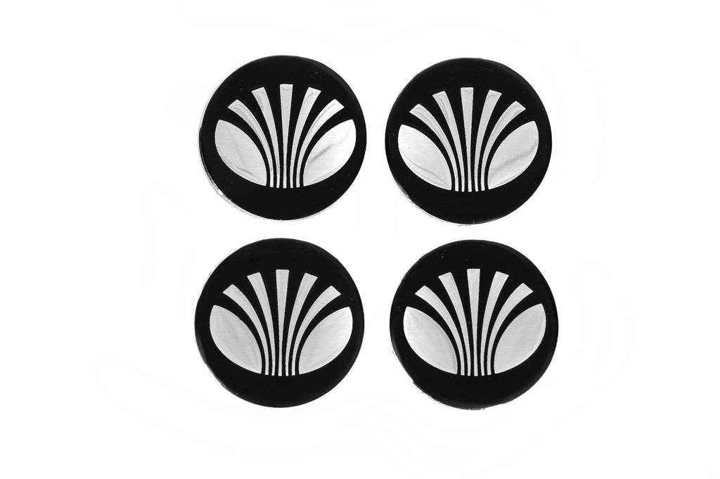 Stickers on caps V2 60mm (4pcs) for Daewoo - Reelken Auto