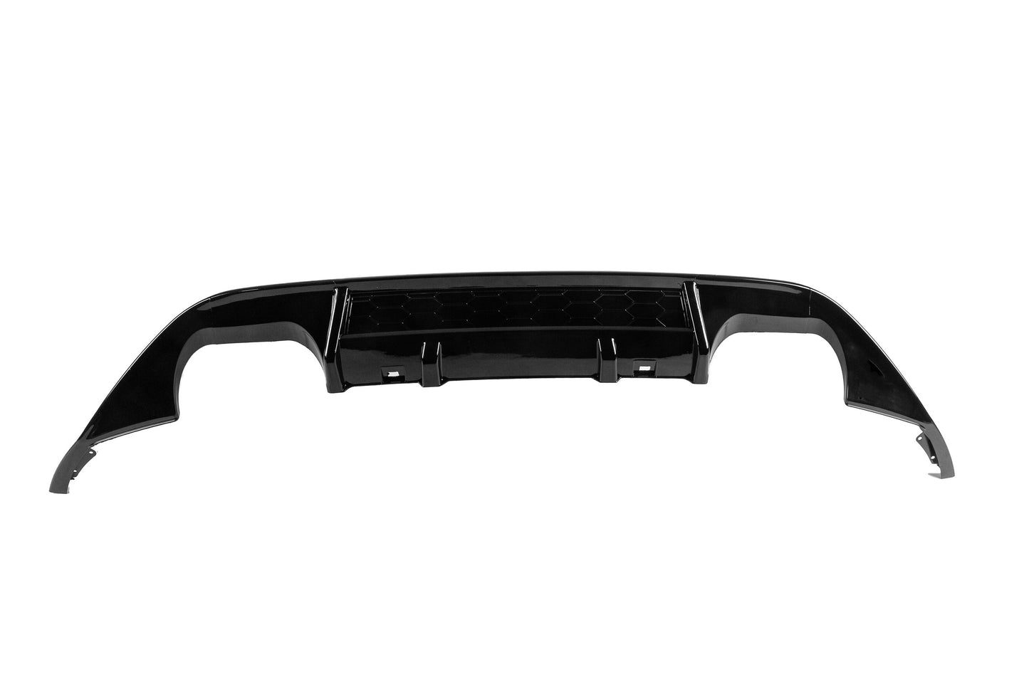 Rear Diffuser DPT V-1 (for GTI, 2012-2017, Gloss Black) for Volkswagen Golf 7/E-Golf 2012-2020 - image 2