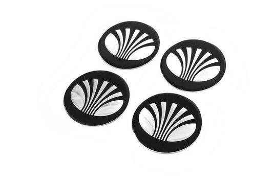 Stickers on caps V2 60mm (4pcs) for Daewoo - Reelken Auto