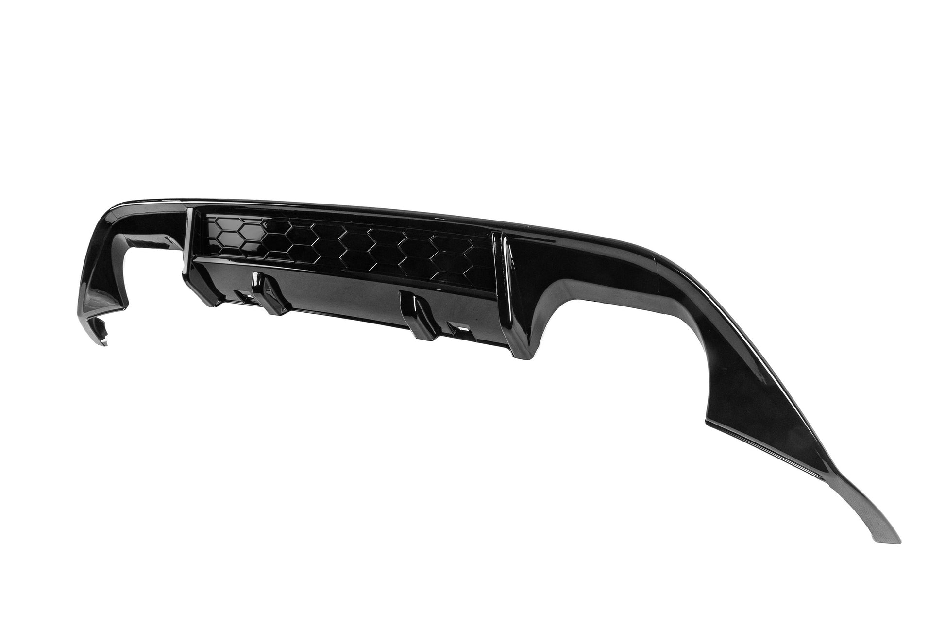 Rear diffuser DPT V-1 (for GTI, 2012-2017, gloss black) for Volkswagen Golf 7/E-Golf - image 3