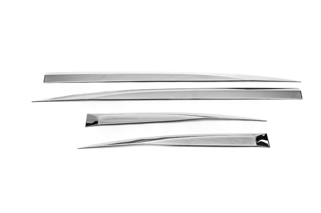 Door molding (4 pieces, stainless steel) for Peugeot 3008 2016-2023 - image 2