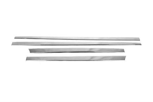 Door molding markdown (4 pcs, stainless steel) for Suzuki SX4 S-Cross 2013-2016 - image 1