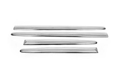 Molding Door (4 pieces, stainless steel) for Peugeot 206 - Reelken Auto