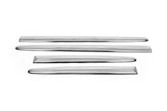 Molding Door (4 pieces, stainless steel) for Peugeot 206 - Reelken Auto