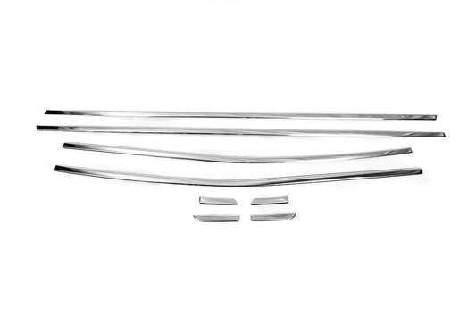 Lower edging of windows (8 pcs., stainless steel) for Renault Clio V 2019↗︎ - Reelken Auto