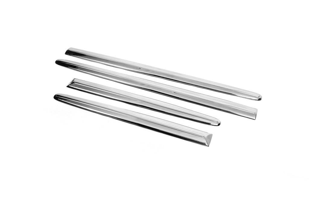 Molding Door (4 pieces, stainless steel) for Peugeot 206 - Reelken Auto