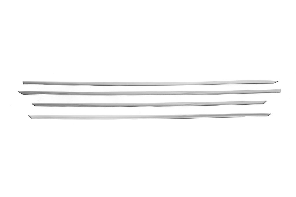 Door Mouldings Stainless Steel (4 pcs) for Dacia Lodgy 2012-2022 - image 2