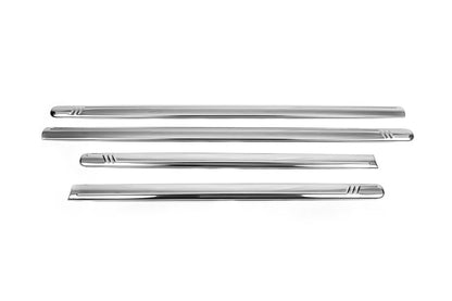 Door molding (4 pieces, stainless steel) for Volkswagen Caddy 2010-2015 - image 3