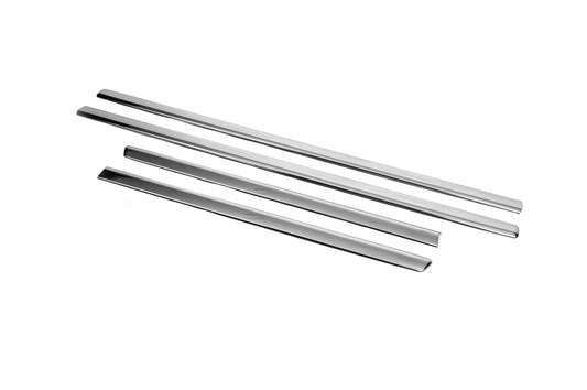 Door molding (4 pieces, stainless steel) for Volkswagen Passat B5 1997-2005 - image 1