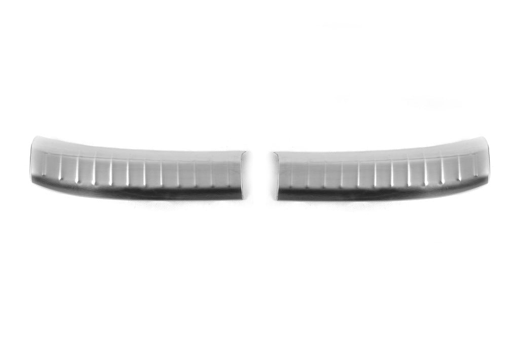 Rear bumper sill protector OmsaLine (stainless steel) for Kia Ceed 2018- - image 1