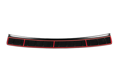 Rear Bumper Protector EuroCap (2014+, ABS) for Nissan Juke 2010-2019 - image 3