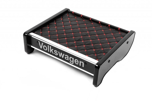 Dashboard Shelf (Black with Red Stitching) for Volkswagen T4 Caravelle/Multivan 1990-2003 - image 2