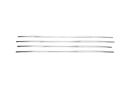 Window edging (4 pcs., stainless steel) for Volkswagen T-Roc - Reelken Auto