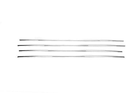 Window edging (4 pcs., stainless steel) for Volkswagen T-Roc - Reelken Auto