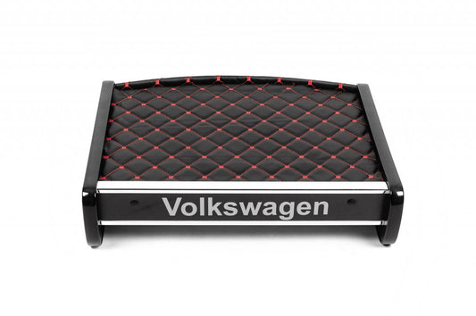 Dashboard Shelf (Black with Red Stitching) for Volkswagen T5 Multivan 2003-2010 - image 1