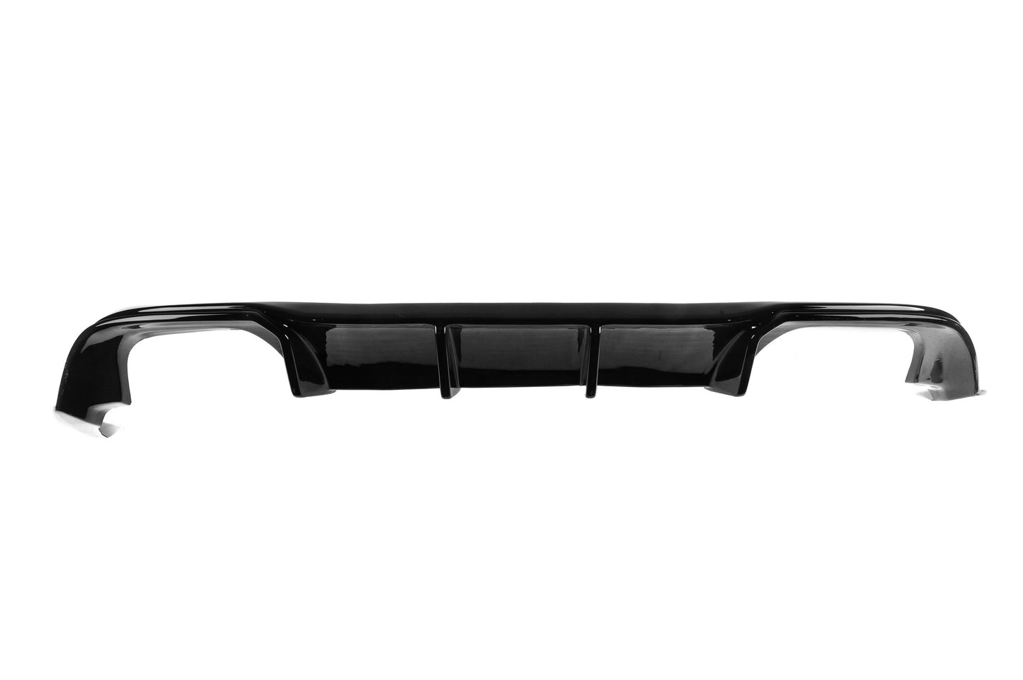 Rear diffuser DPT V-3 (for R / R-Line, 2017-2019, gloss black) for Volkswagen Golf 7/E-Golf - image 3