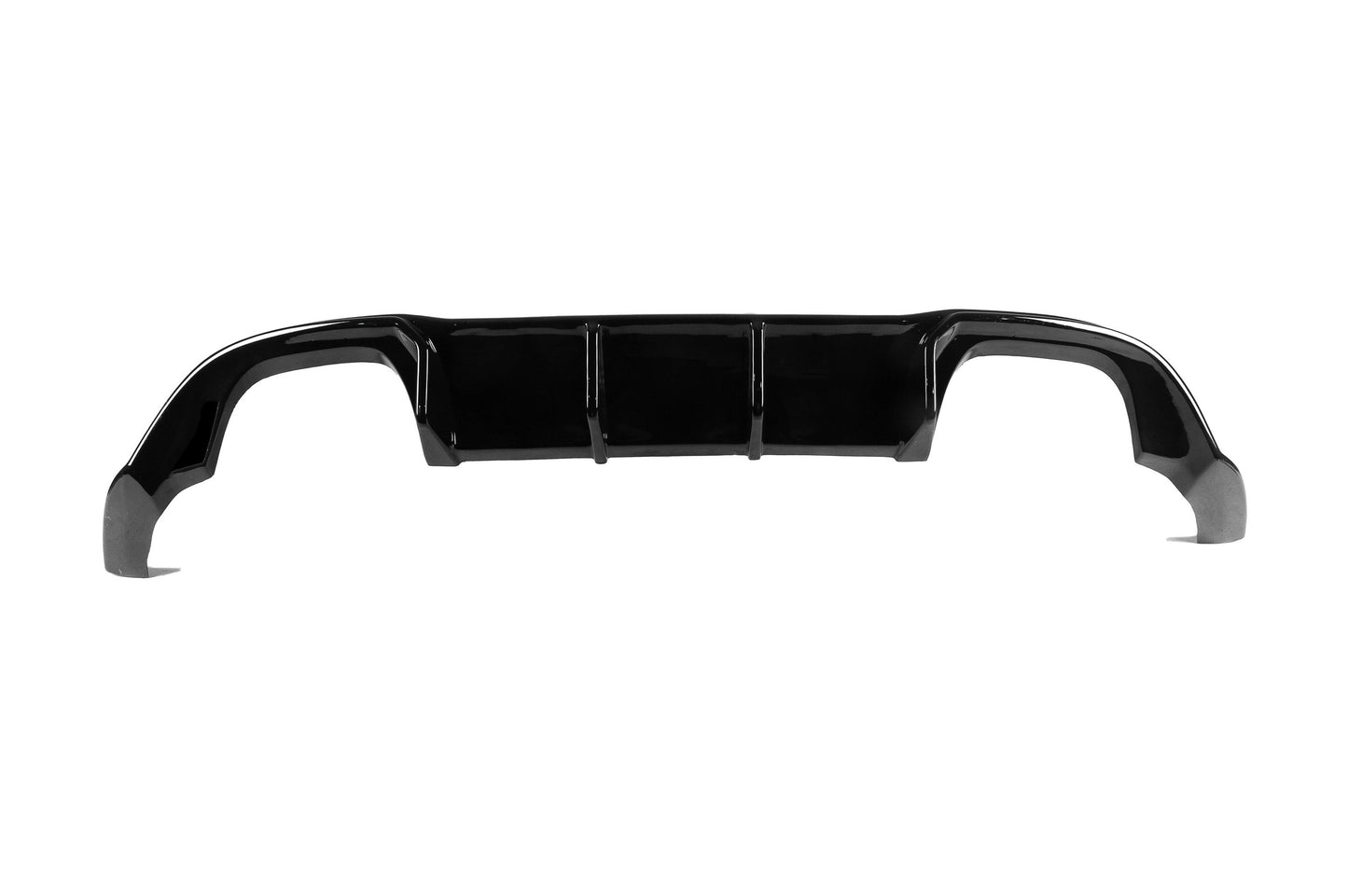 Rear diffuser DPT V-3 (for R / R-Line, 2017-2019, gloss black) for Volkswagen Golf 7/E-Golf - image 5