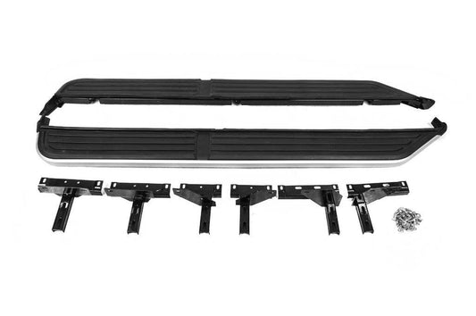 Niken side sills (2 pcs., aluminum) for Land Rover Freelander II - Reelken Auto