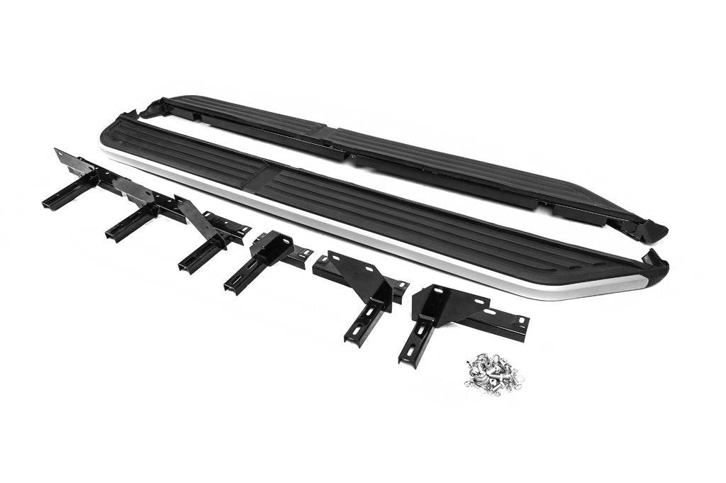 Niken side sills (2 pcs., aluminum) for Land Rover Freelander II - Reelken Auto