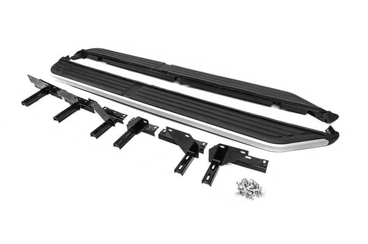 Niken side sills (2 pcs., aluminum) for Land Rover Freelander II - Reelken Auto
