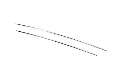 Bumper Grille Trim Covers (2017-2021, 2 pcs, Stainless Steel) for Nissan X-trail T32/Rogue 2014-2021 - image 3