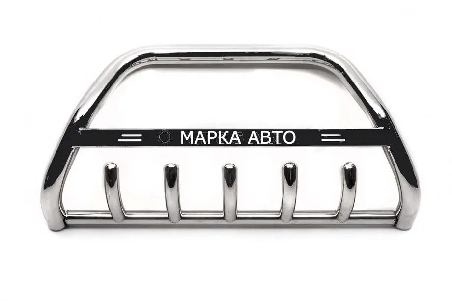 Bull Bar WT004 (black) for Fiat Doblo I 2001-2005 - image 1