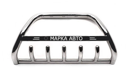 The WT004 bumper guard (stainless) for Jeep Grand Cherokee WJ 1999-2004 - Reelken Auto