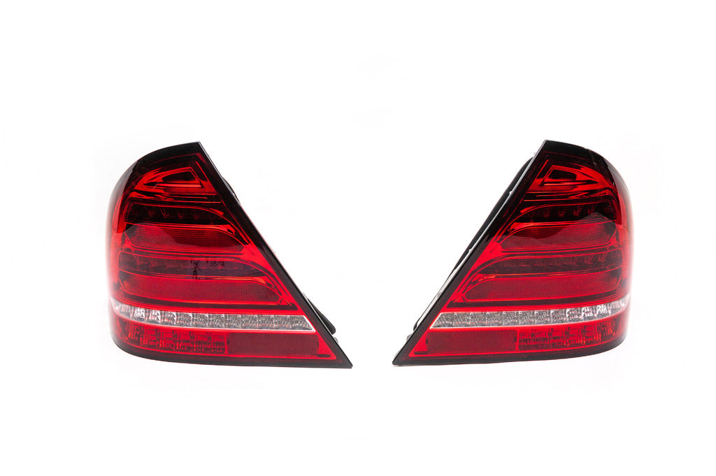LED Tail Lights (2 pcs) for Mercedes C-class W203 2000-2007 - image 2