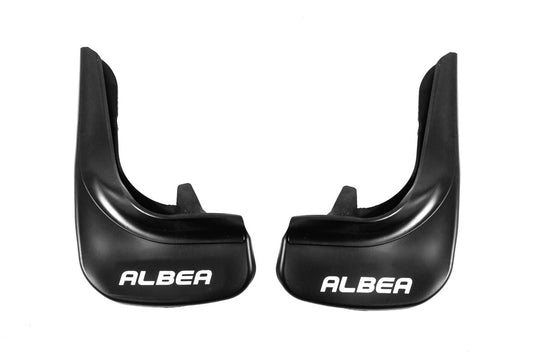 EuroCap Mud Flaps (2 pcs) for Fiat Albea 2002-2012 - image 1