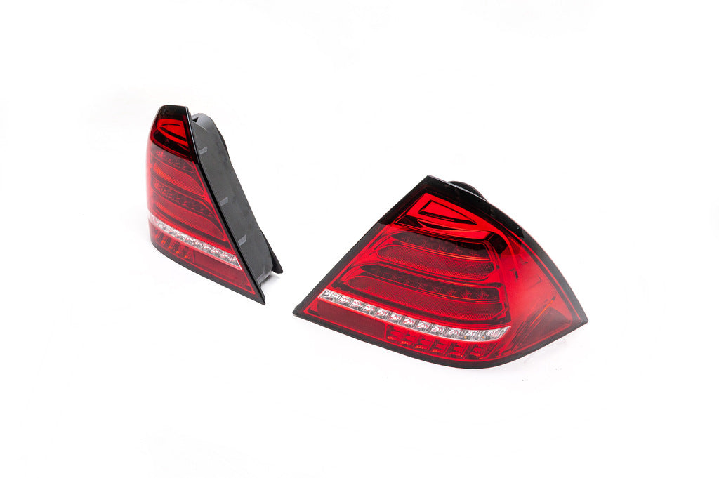 LED Tail Lights (2 pcs) for Mercedes C-class W203 2000-2007 - image 2