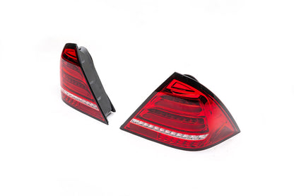LED Tail Lights (2 pcs) for Mercedes C-class W203 2000-2007 - image 1