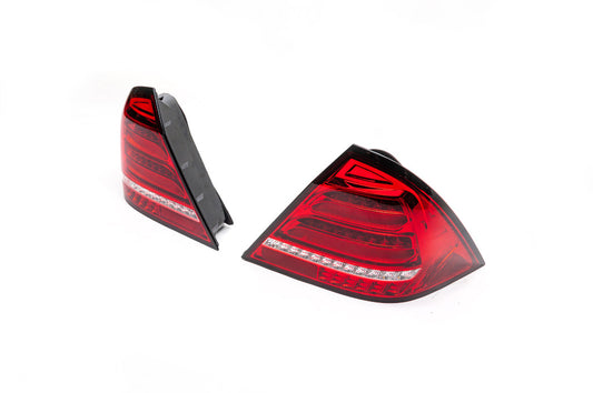 LED Tail Lights (2 pcs) for Mercedes C-class W203 2000-2007 - image 1